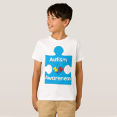 T-shirt d'autisme (Devant entier)