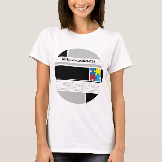 T-shirt d'autisme (Devant)