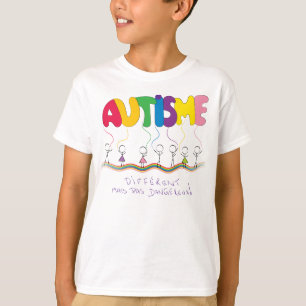 T-shirt D'autisme traitant de Chandail