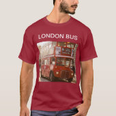 T-shirt d'autobus de Londres (Devant)