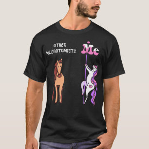 T-shirt D'autres phlébotomistes Me Tee Unicorn Phlebotomis