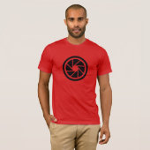 T-shirt d'avant de logo d'ouverture de photo (Devant entier)