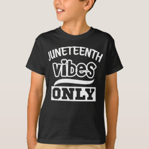 T-shirt Davantage d'indépendance noire