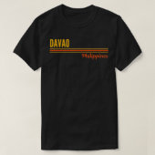 T-shirt Davao Philippines  (Design devant)