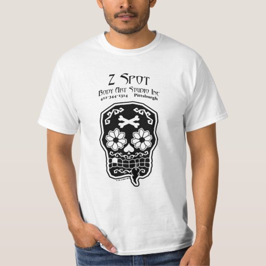 T-shirt Dave des morts (Devant)