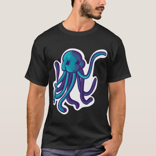 T-shirt Dave la méduse (Devant)