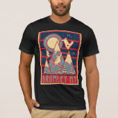T-shirt d'aventure de ski de Bromley Mountain Retr (Devant)