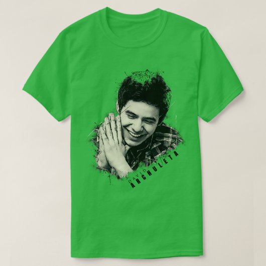 T-shirt David Archuleta (Design devant)