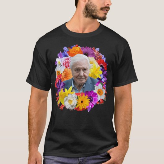T-shirt David Attenborough (Devant)