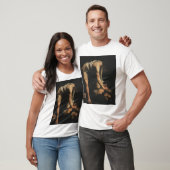 T-shirt David avec la tête de Goliath (Unisexe)