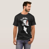 T-shirt David Bowie STARMAN art vectoriel (Devant entier)