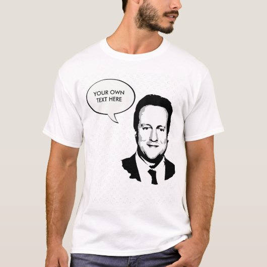 T-shirt David Cameron (Devant)