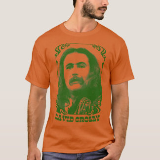 T-shirt David Crosby Retro Design