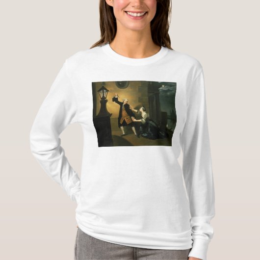 T-shirt David Garrick comme Jaffier et Susannah Maria (Devant)