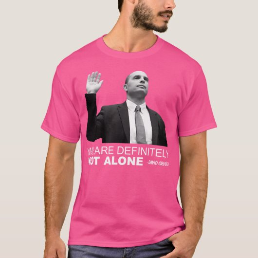 T-shirt David Grusch Divulgation Uap (Devant)