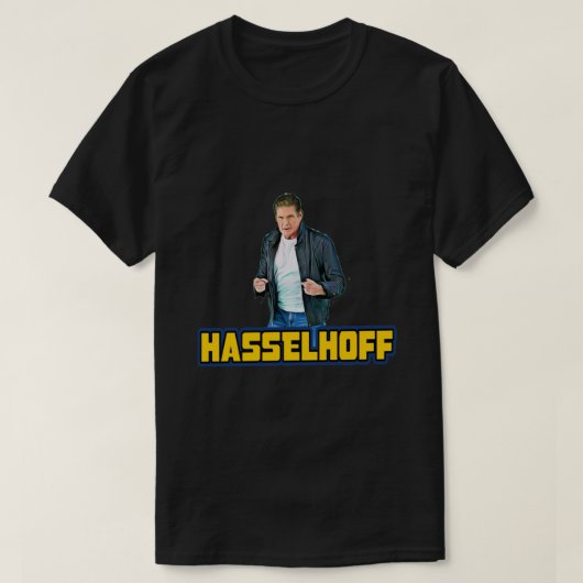 T-shirt David Hasselhoff (Design devant)