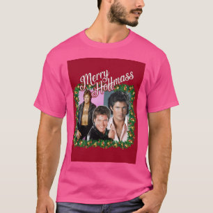 T-shirt David Hasselhoff Joyeux Noël
