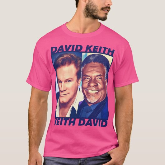 T-shirt David Keith Keith (Devant)