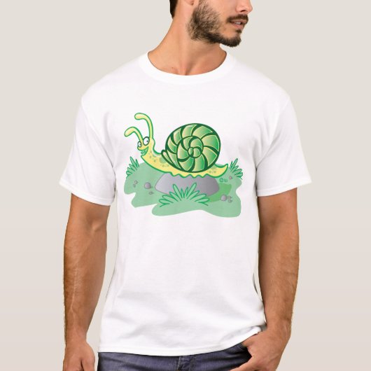 T-shirt David l'escargot (Devant)