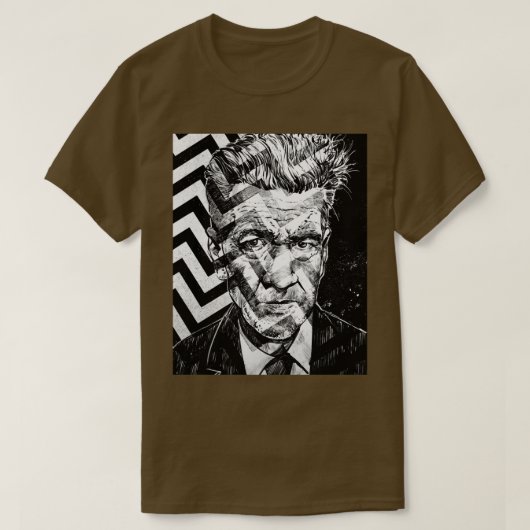 T-shirt David Lynch Graphic (Design devant)