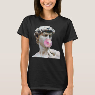 T-shirt David Michel-Ange avec statue de chewing-gum homme