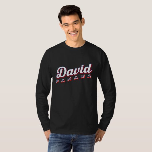 T-shirt David Panama (Devant entier)