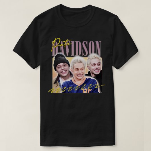 T-shirt Davidson Retro Design esthétique (Design devant)