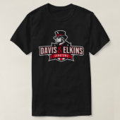 T-shirt Davis amp Elkins College (Design devant)