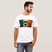 T-shirt Davis Crest Drapeau Irlandais (Devant entier)
