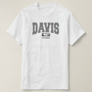 T-shirt DAVIS : Nous sommes famille