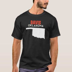 T-shirt Davis USA State America Travel Oklahoman