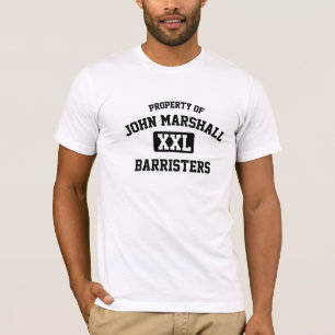 T-shirt d'avocats de lycée de John Marshall