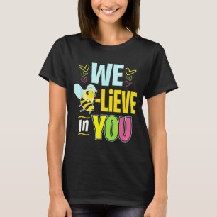 T-shirt Day Bee Test Chemises Pour Les Femmes Enseignant C