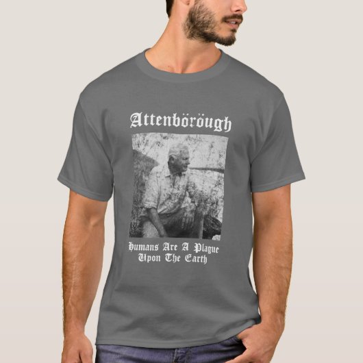 T-shirt Day Gift David Attenborough Jumper Cool Graphic Gi (Devant)