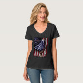 T-shirt Day Of Independence US Flag Gila Monster (Devant entier)