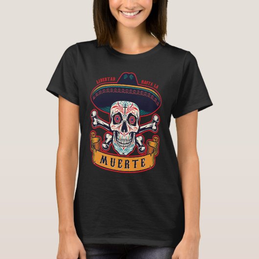 T-shirt Day Of The Dead  by Coco Miguel (Devant)