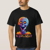 T-shirt Day of the dead, The light of memory (Devant)