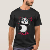 T-shirt Day Panda With He Panda (Devant)