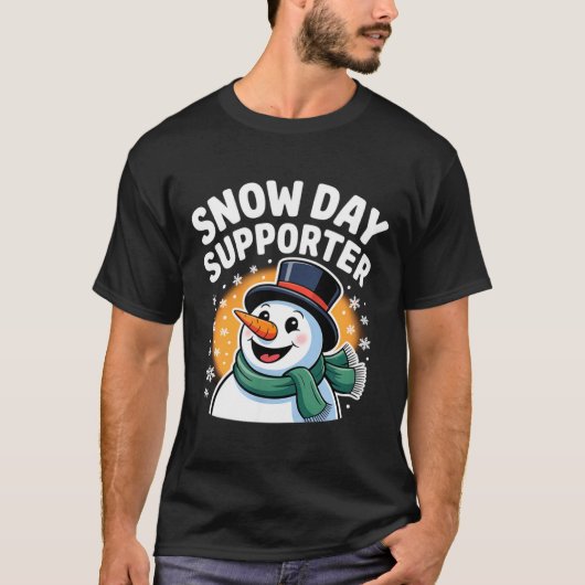 T-shirt Day Snow Supporter Journey (Devant)
