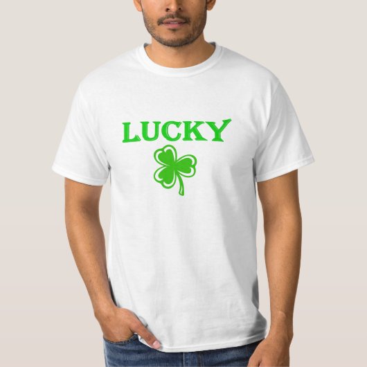 T-shirt DayDrinker chanceux (Devant)