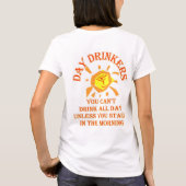 T-shirt DayDrinker plus irlandais que vous peut manipuler (Dos)
