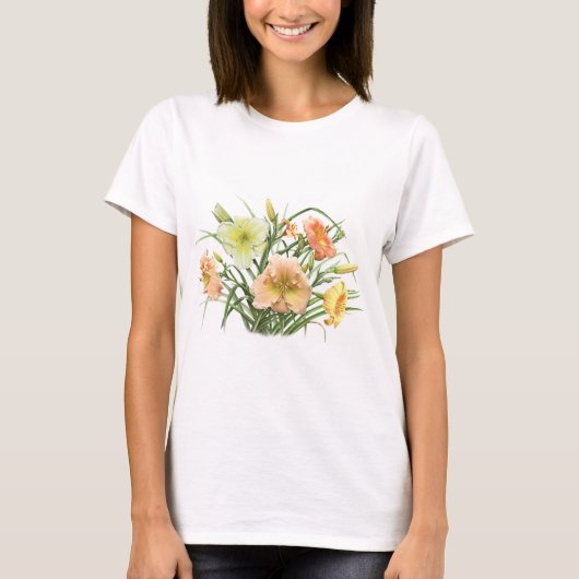 T-shirt Daylily Bouquet (Devant)