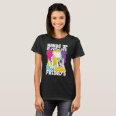 T-shirt DAYS of the WEEK series FRIDAY distressed FriYay T (Devant entier)