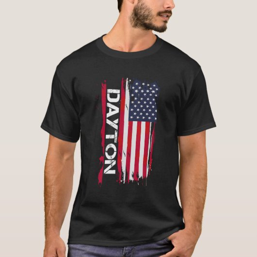 T-shirt Dayton Cadeau Et Souvenir (Devant)