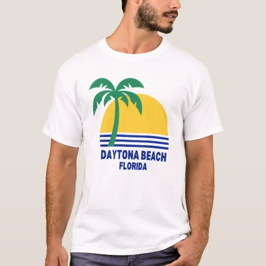 T-Shirt Daytona Beach Floride (Devant)