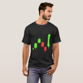 T-shirt Daytrade Chandlestick Fx Forex Pips Pour Les Trade (Devant entier)