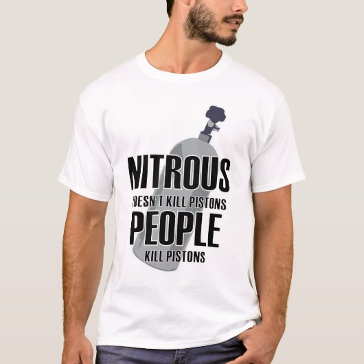 T-shirt D'AZOTE ne tue pas des pistons (Devant)