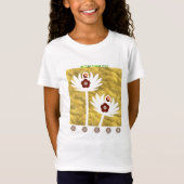 T-Shirt Dazzling flower style (Devant)