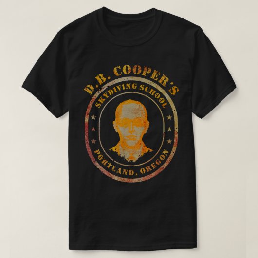 T-shirt DB Cooper (Design devant)