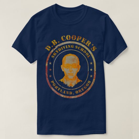 T-shirt DB Cooper  (Design devant)